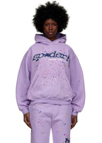 Sp5der Acai Hoodie - Lavender