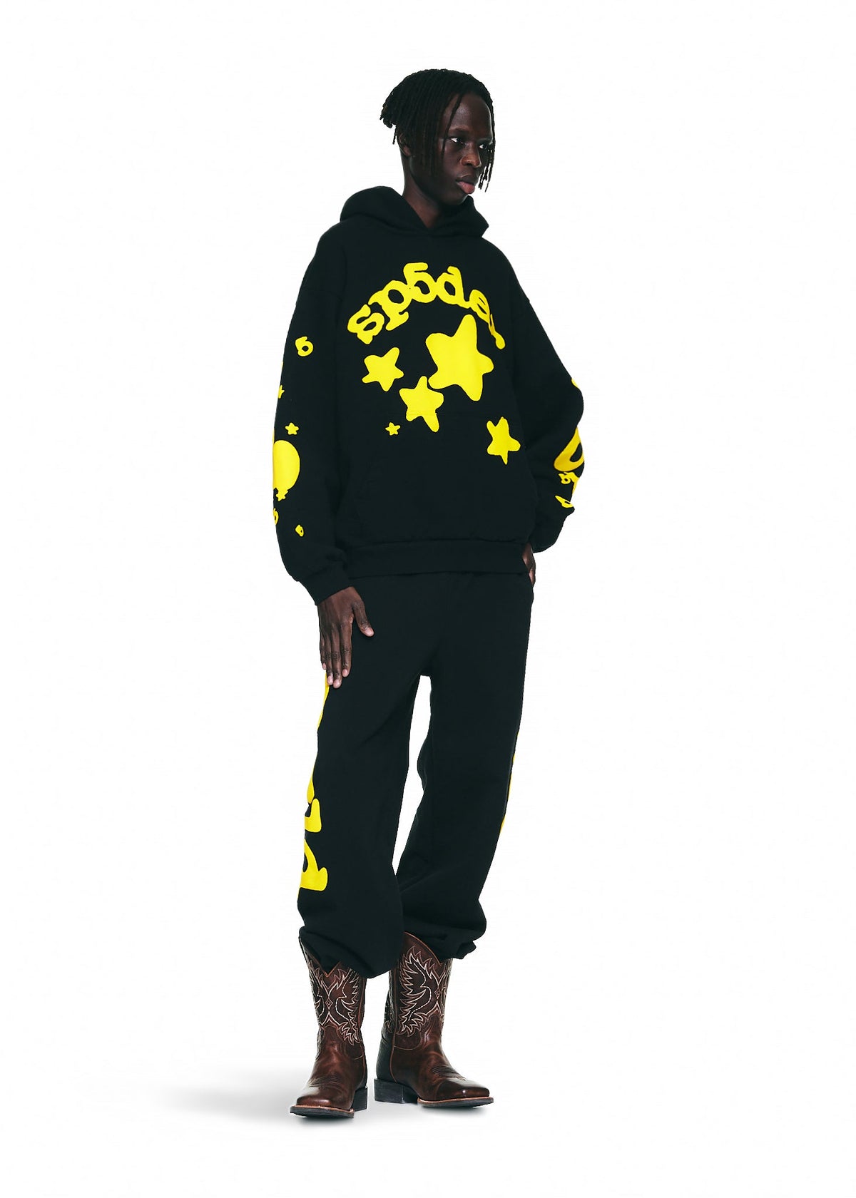 Sp5der Beluga Hoodie - Black