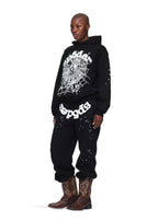 Sp5der Og Web Hoodie - Black