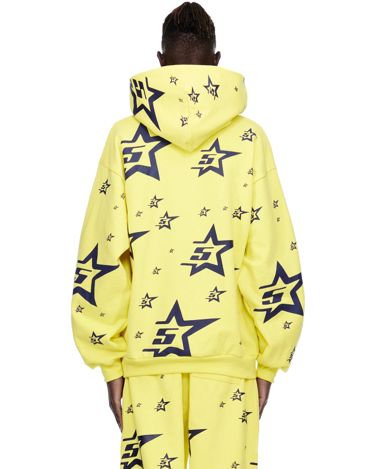 Sp5der 5star Hoodie - Light Yellow