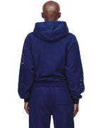 Sp5der Og Web Hoodie - Navy Pink