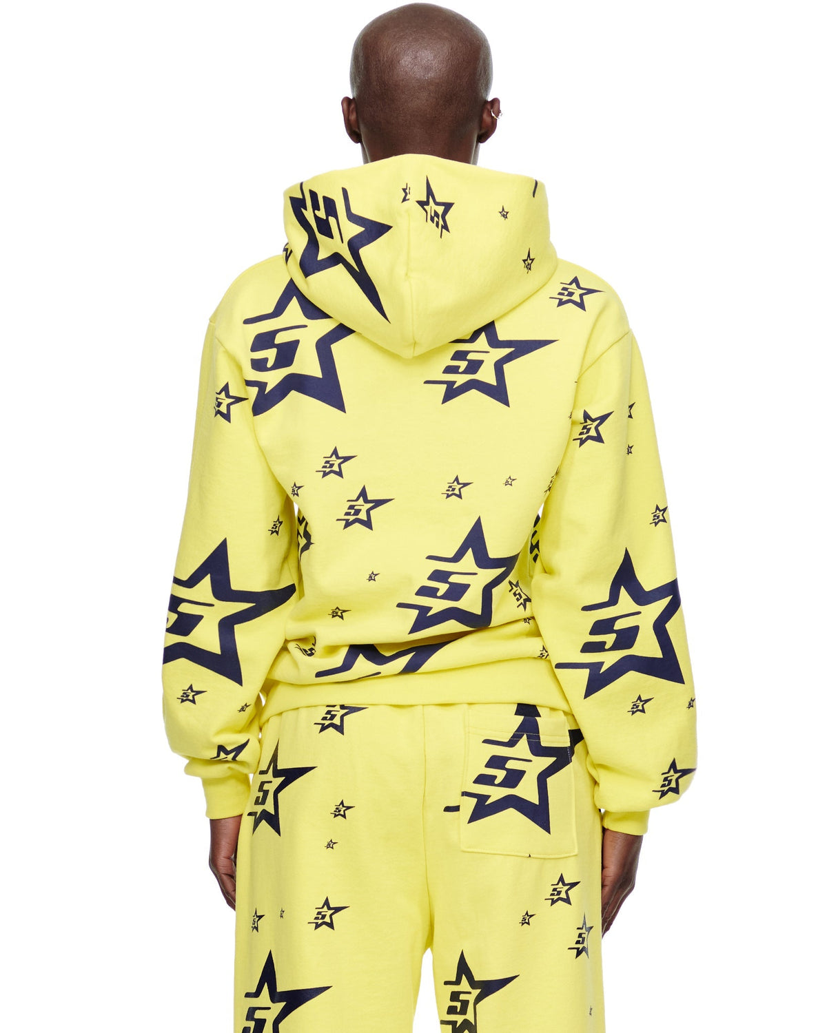 Sp5der 5star Hoodie - Light Yellow