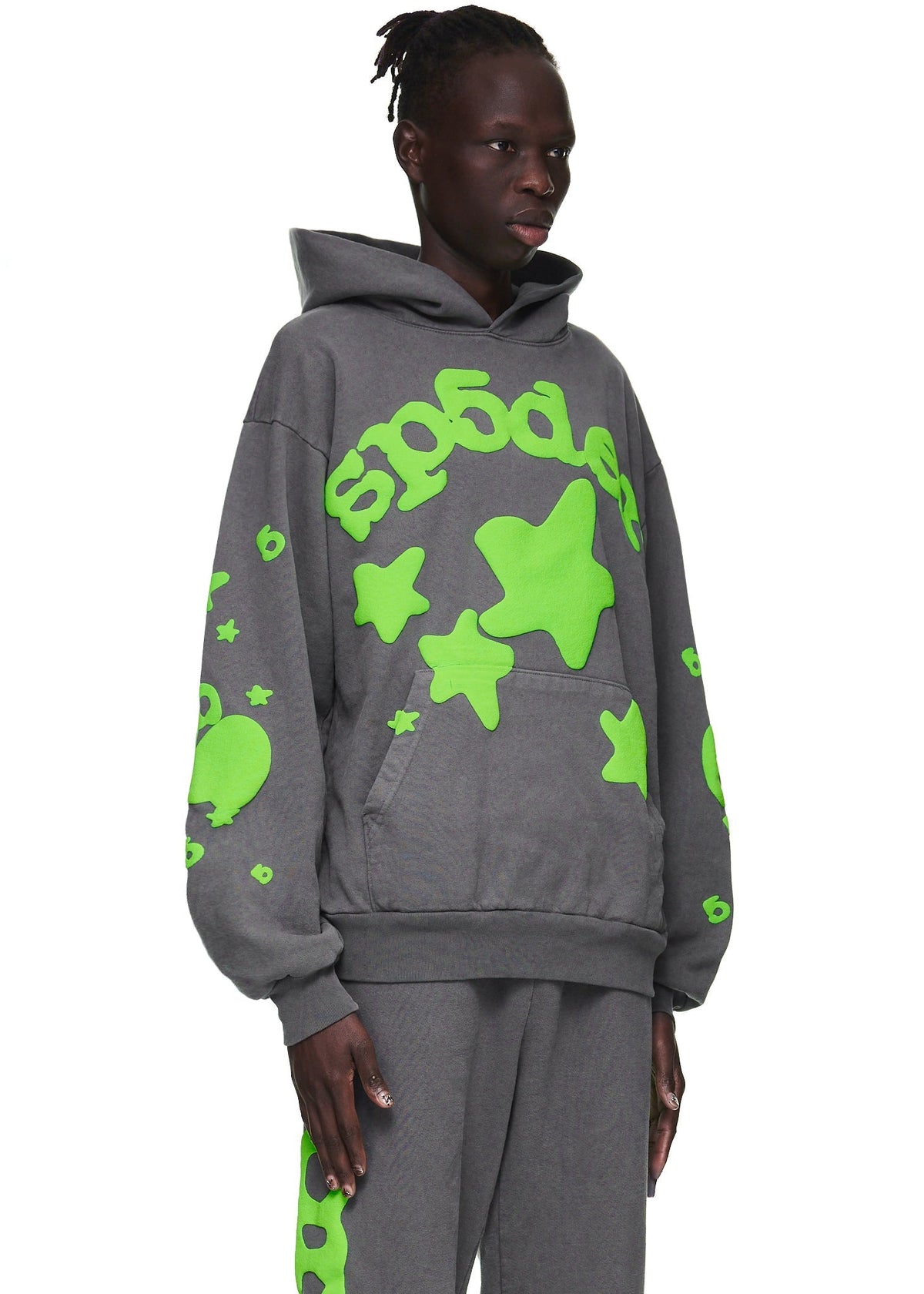 Sp5der Beluga Hoodie - Slate Grey