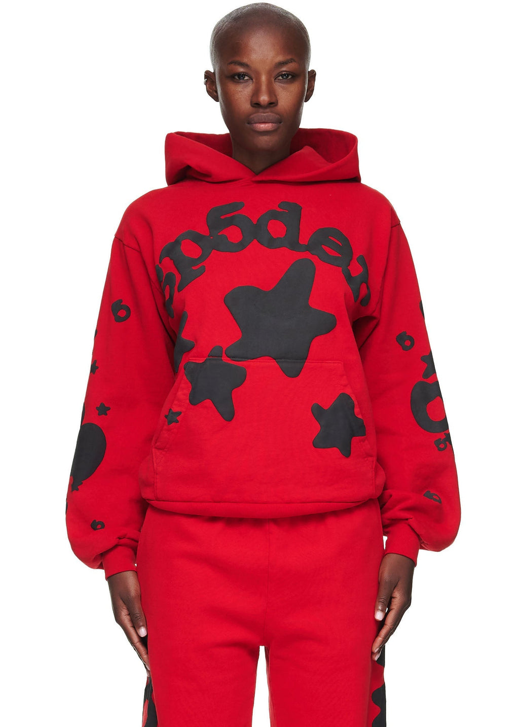 Sp5der Beluga Hoodie - Red