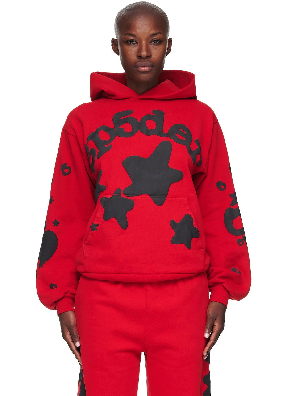 Sp5der Beluga Hoodie - Red
