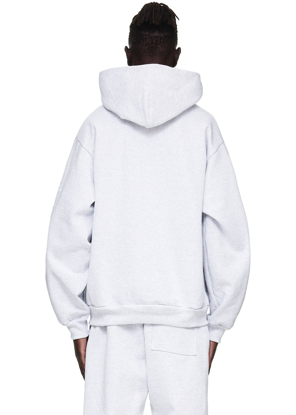 Sp5der Og Web Hoodie - Heather Grey