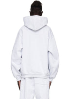 Sp5der Og Web Hoodie - Heather Grey