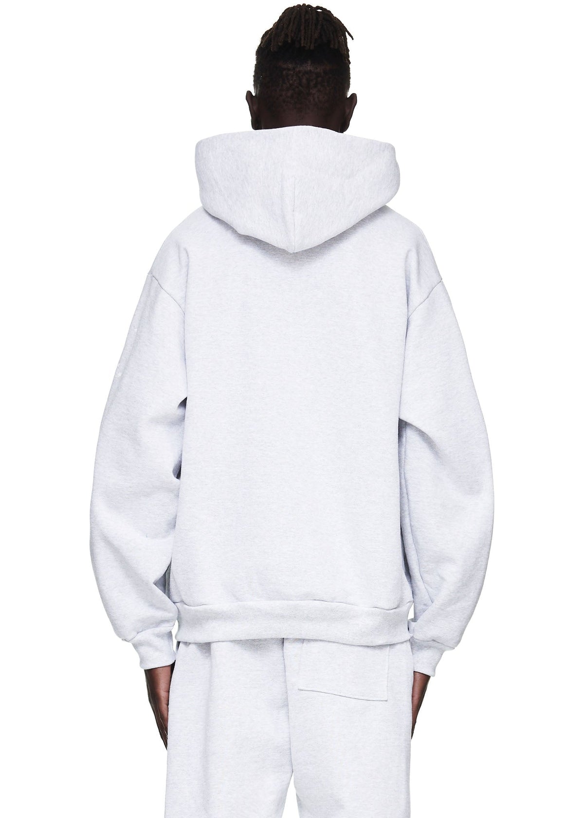 Sp5der Og Web Hoodie - Heather Grey