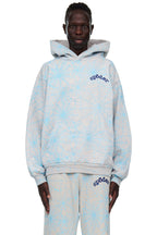 Sp5der Aop Web Hoodie - Heather Grey