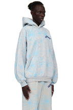 Sp5der Aop Web Hoodie - Heather Grey