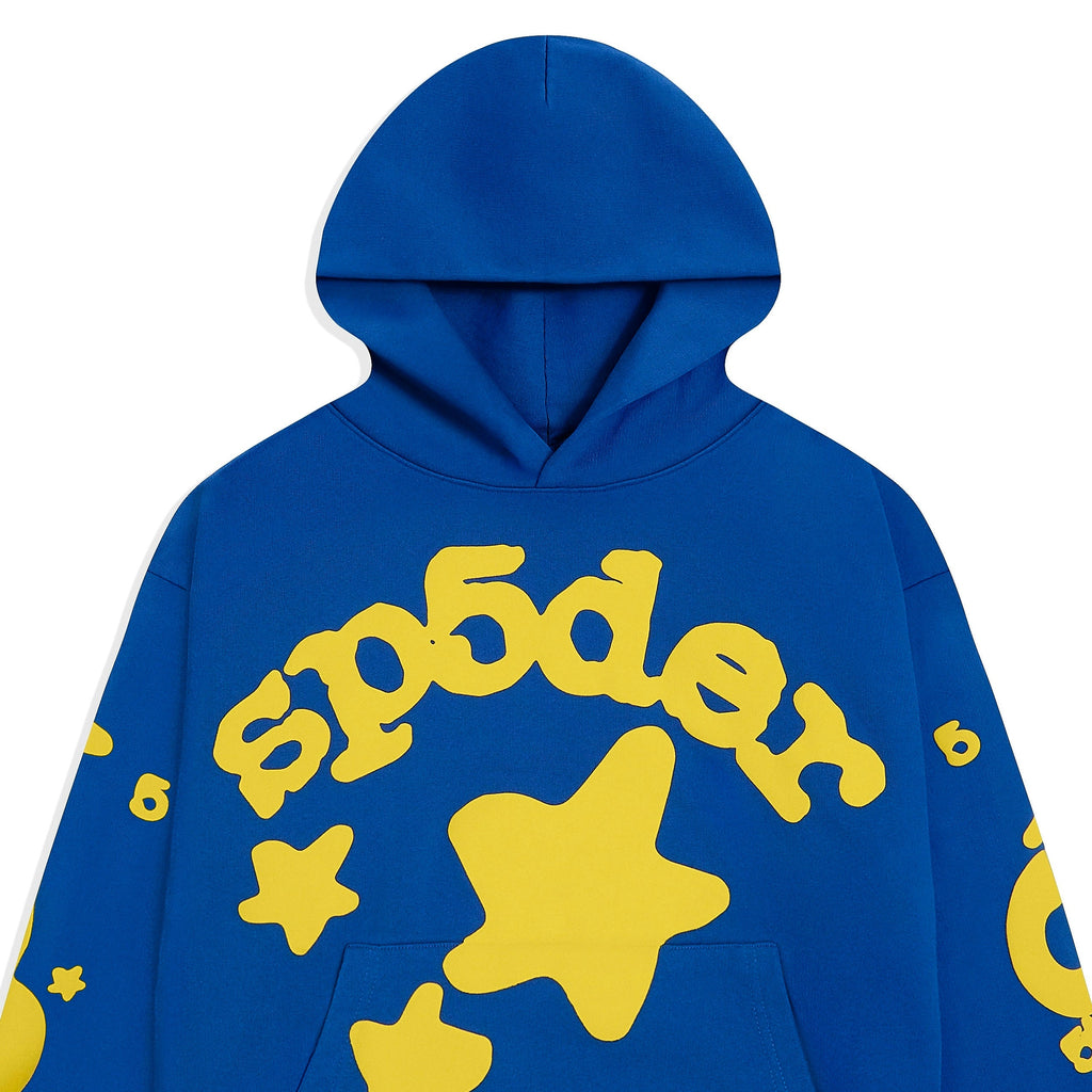 Sp5der Beluga Hoodie - Tc Blue