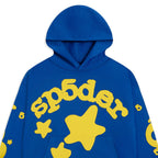 Sp5der Beluga Hoodie - Tc Blue