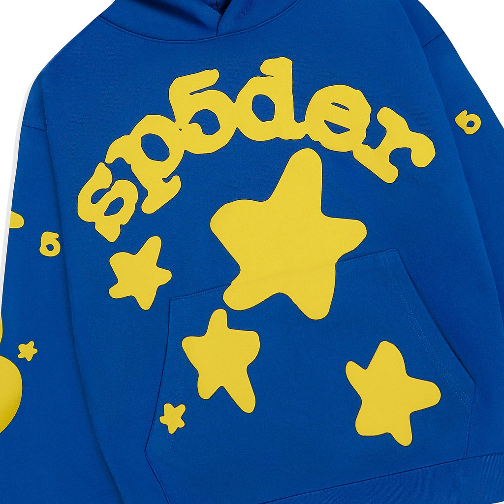 Sp5der Beluga Hoodie - Tc Blue