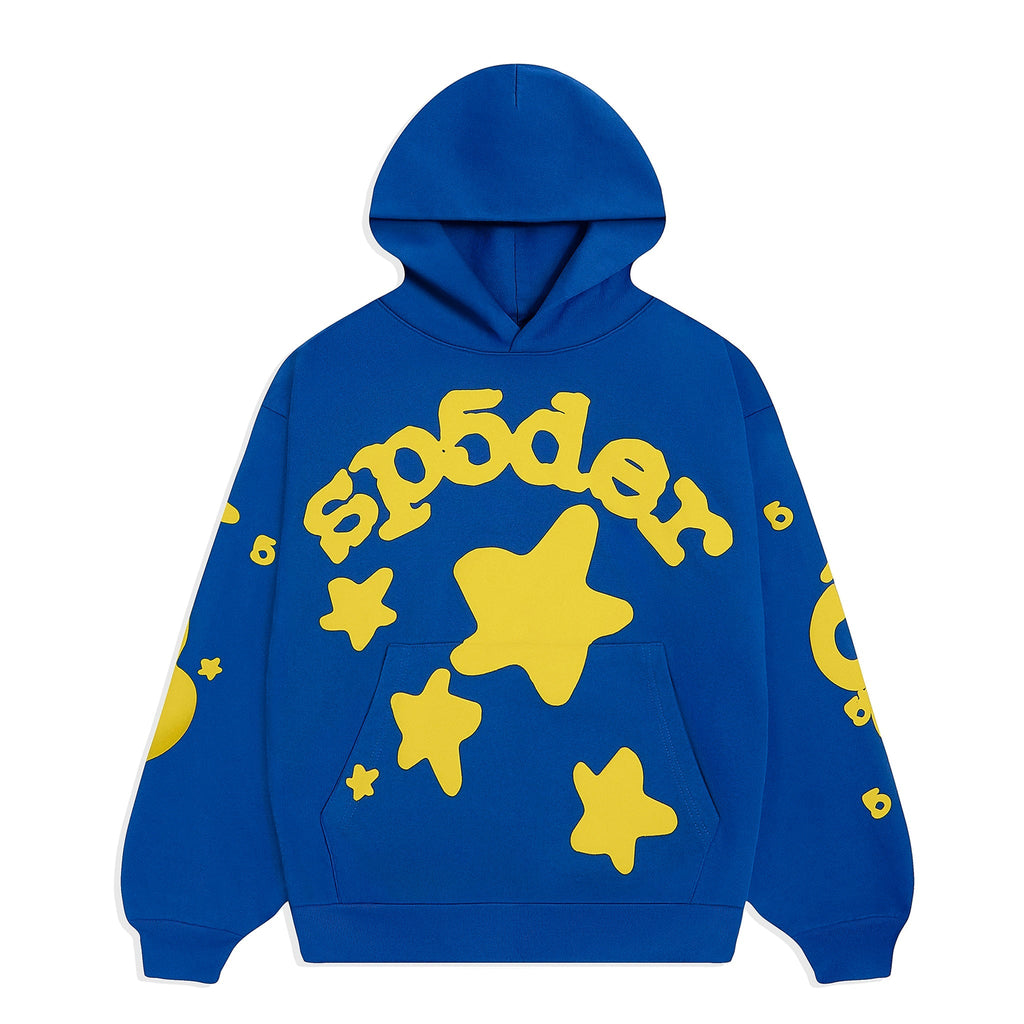 Sp5der Beluga Hoodie - Tc Blue