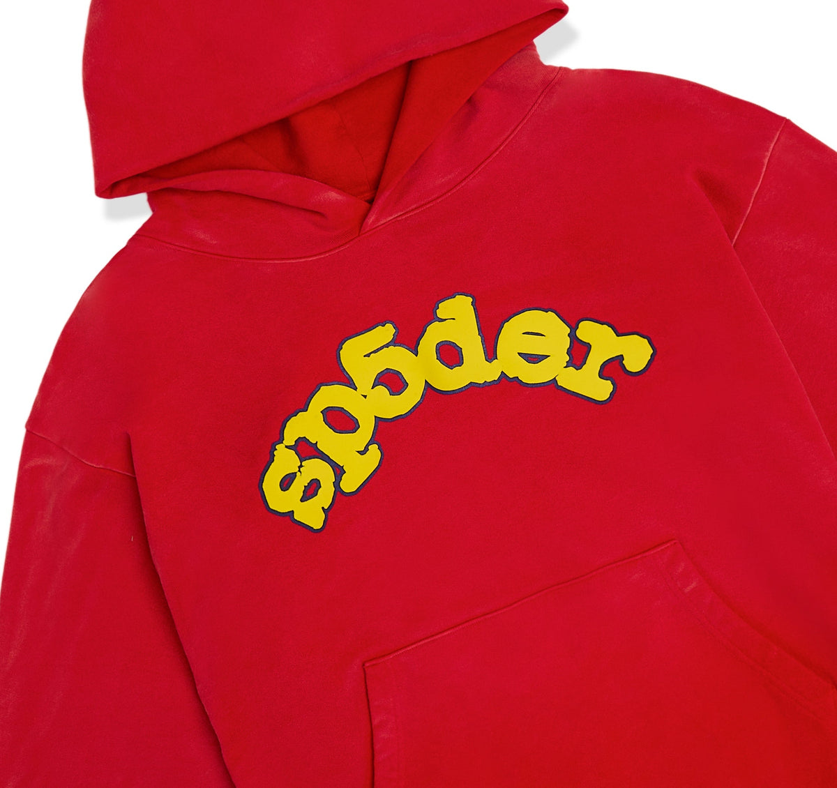 Sp5der Og Logo Hoodie - Red