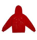 Sp5der Atlanta Zip Up Hoodie - Red