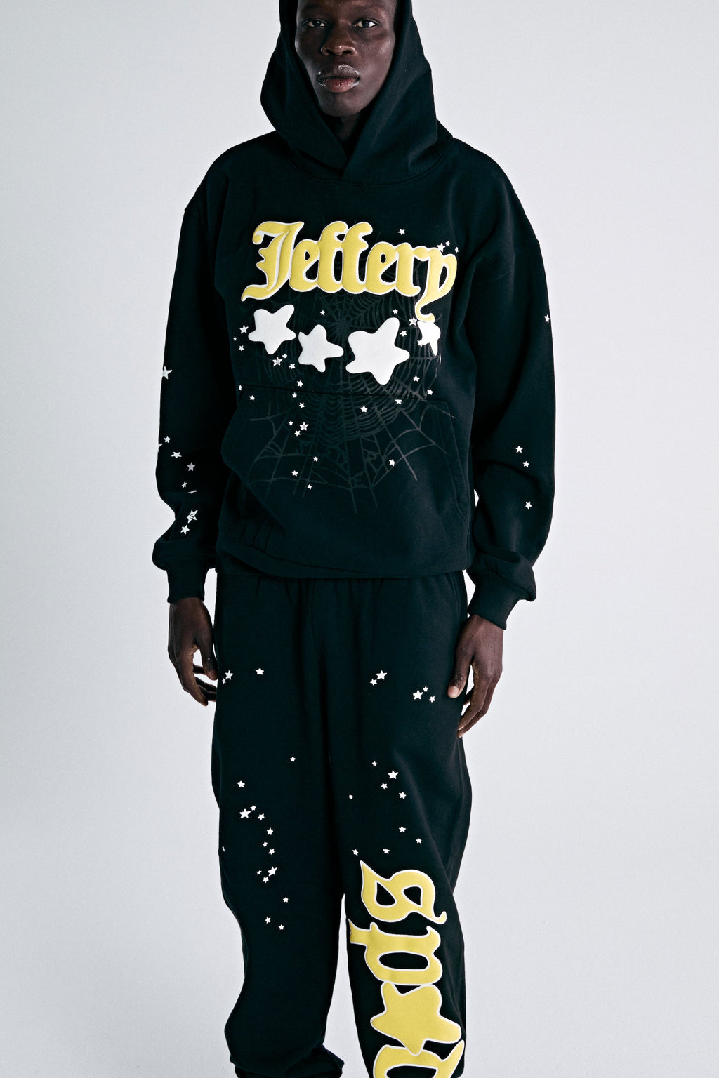Sp5der Jeffery Hoodie - Black