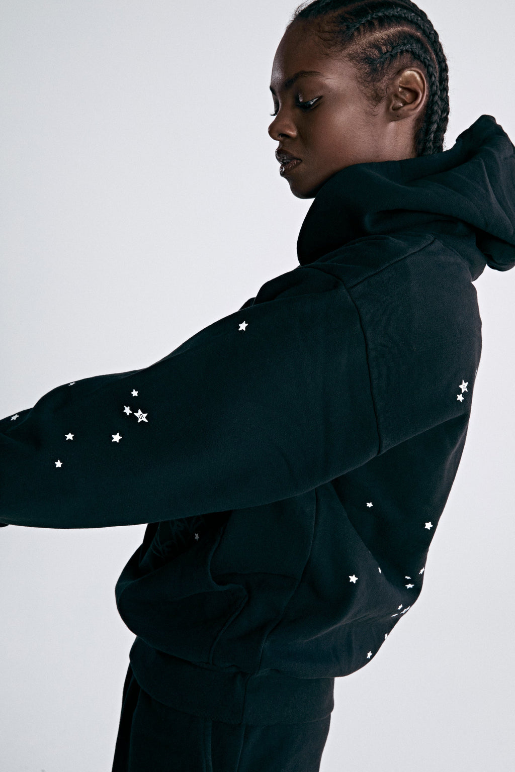 Sp5der Jeffery Hoodie - Black