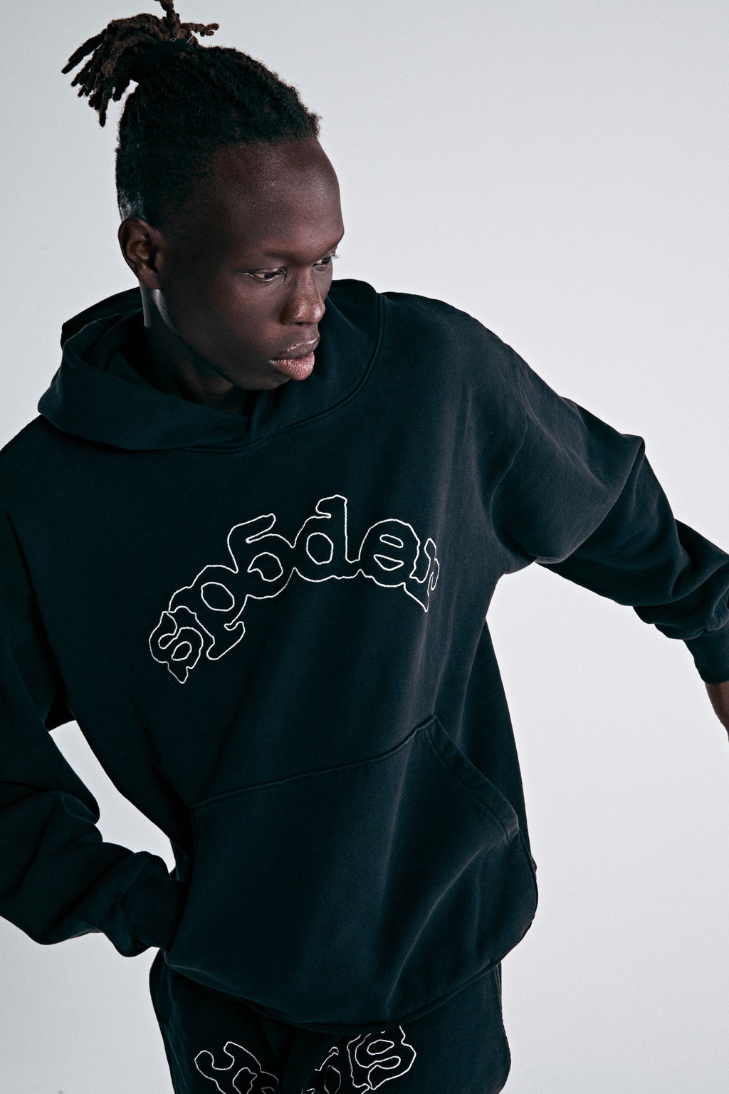 Sp5der Og Logo Hoodie - Black