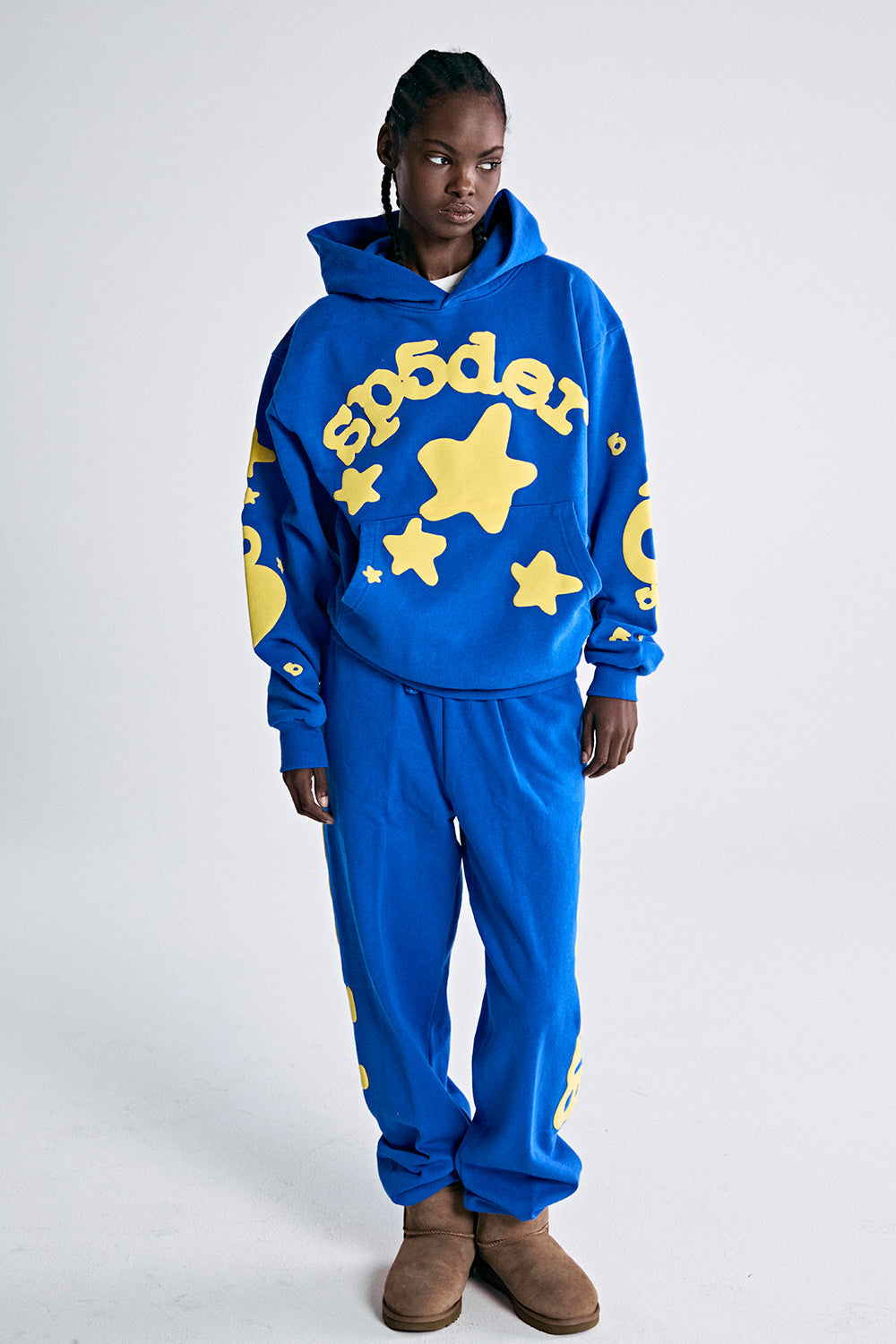 Sp5der Beluga Hoodie - Tc Blue