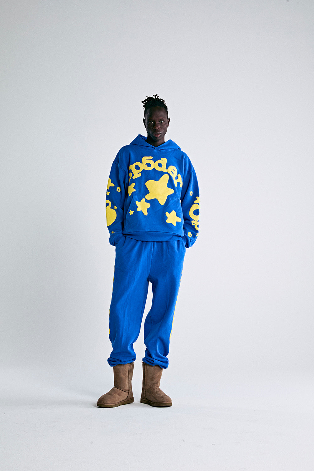 Sp5der Beluga Hoodie - Tc Blue