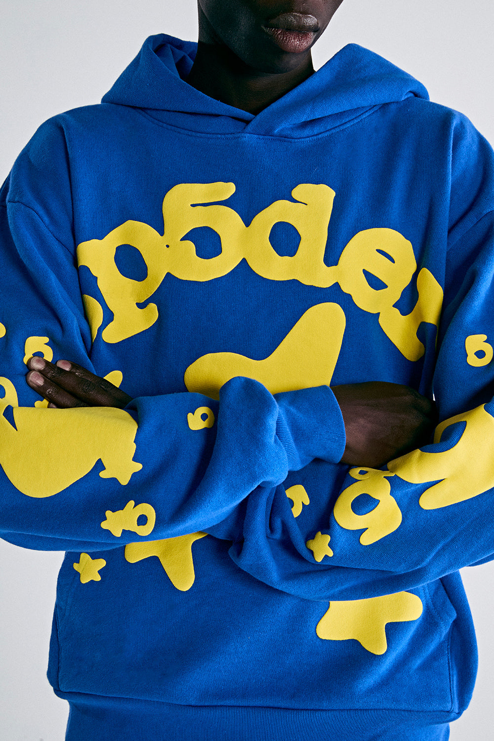 Sp5der Beluga Hoodie - Tc Blue