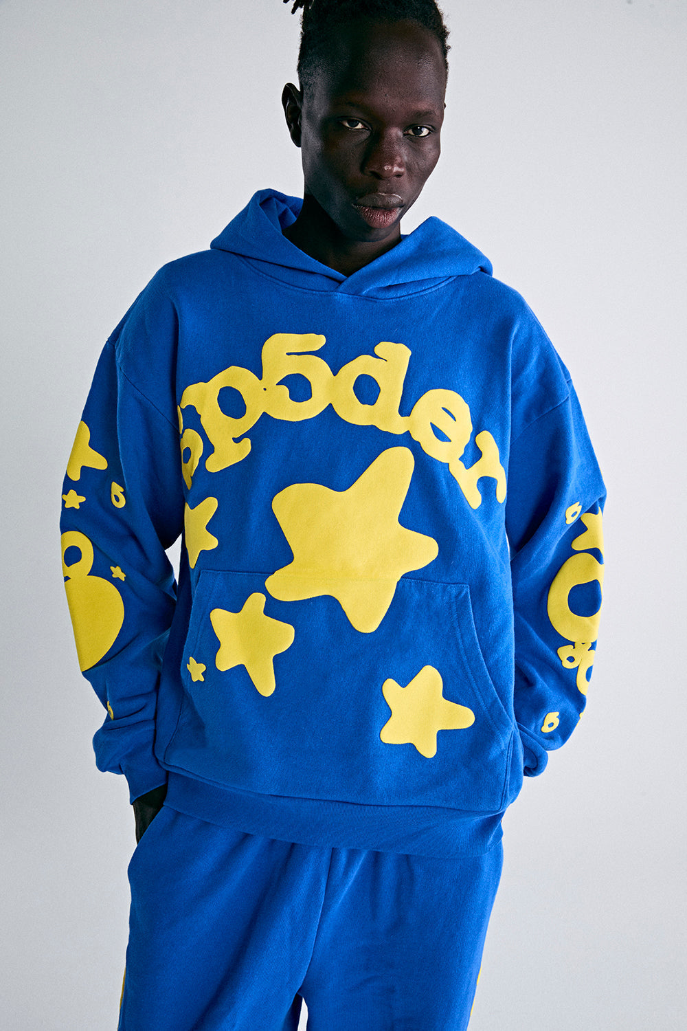 Sp5der Beluga Hoodie - Tc Blue
