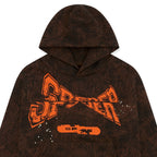 Sp5der T&f Tree Camo Hoodie - Brown
