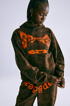 Sp5der T&f Tree Camo Hoodie - Brown