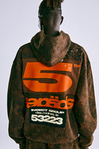 Sp5der T&f Tree Camo Hoodie - Brown
