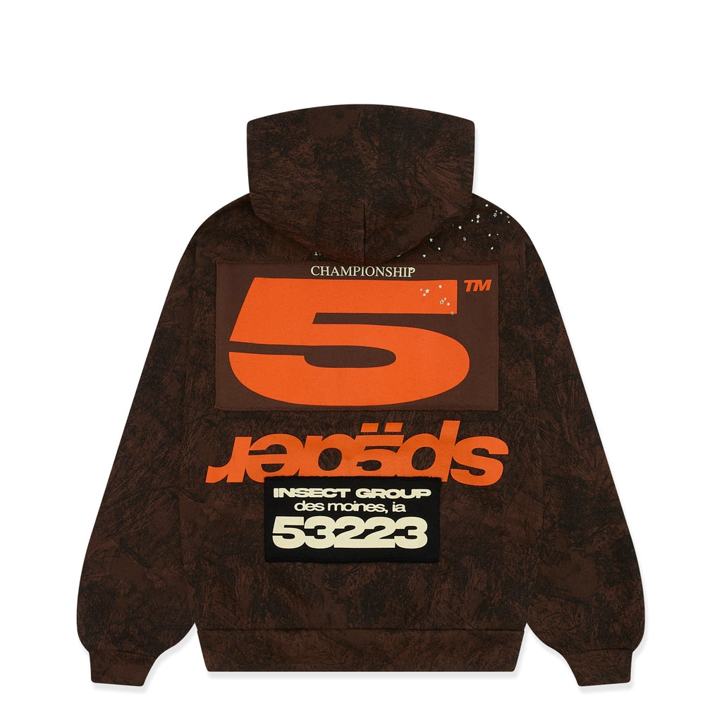 Sp5der T&f Tree Camo Hoodie - Brown