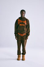 Sp5der T&f Tree Camo Hoodie - Brown