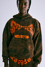 Sp5der T&f Tree Camo Hoodie - Brown