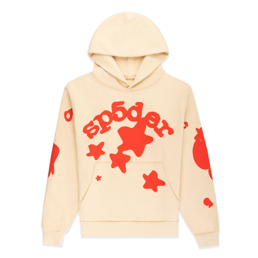 Sp5der Beluga Hoodie - Cream