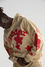 Sp5der Beluga Hoodie - Cream