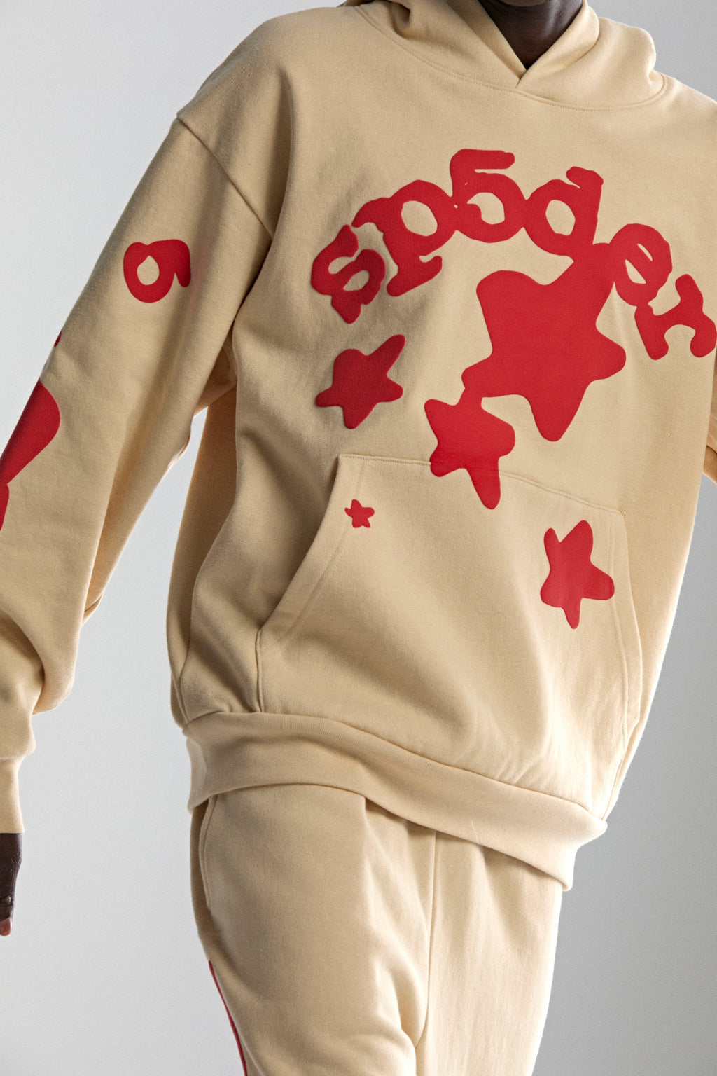 Sp5der Beluga Hoodie - Cream