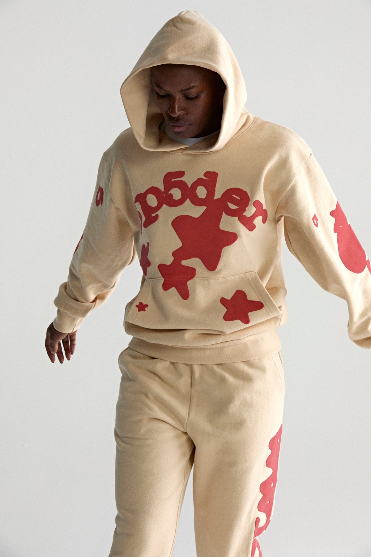 Sp5der Beluga Hoodie - Cream