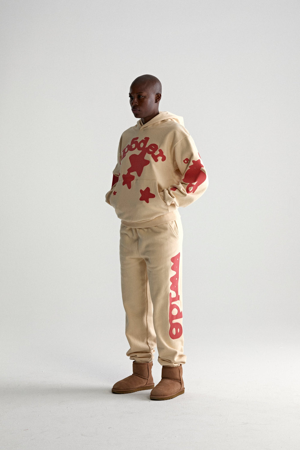 Sp5der Beluga Hoodie - Cream
