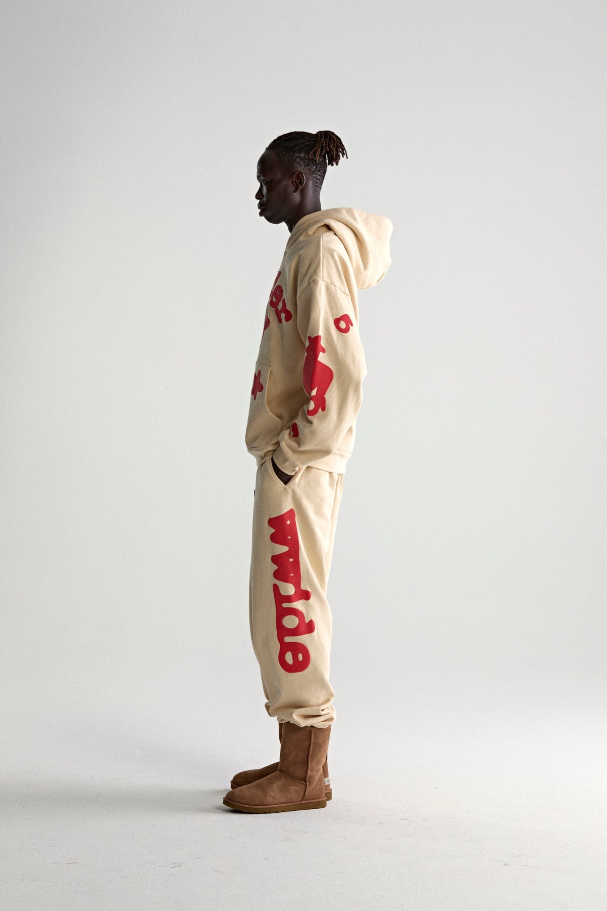 Sp5der Beluga Hoodie - Cream