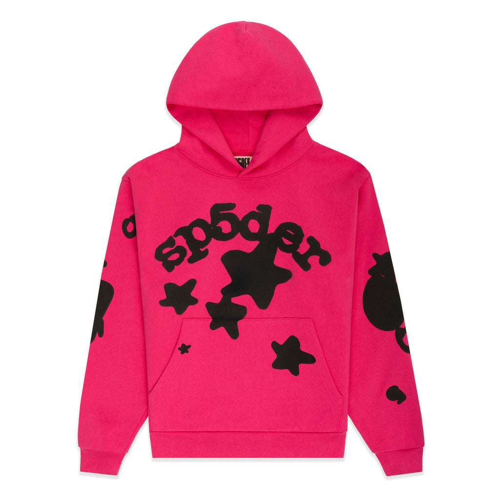 Sp5der Beluga Hoodie - Pink