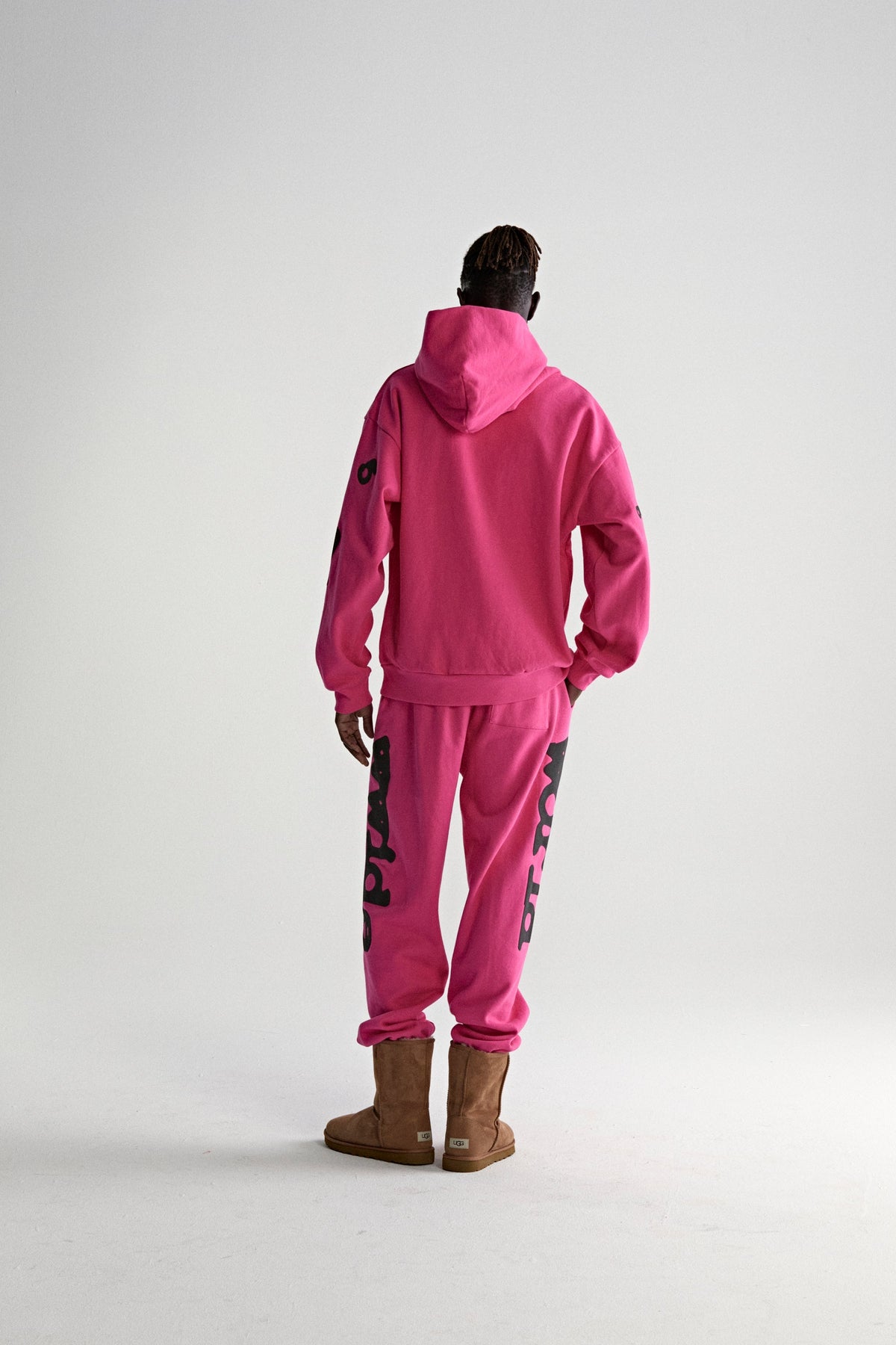 Sp5der Beluga Hoodie - Pink