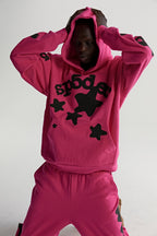 Sp5der Beluga Hoodie - Pink
