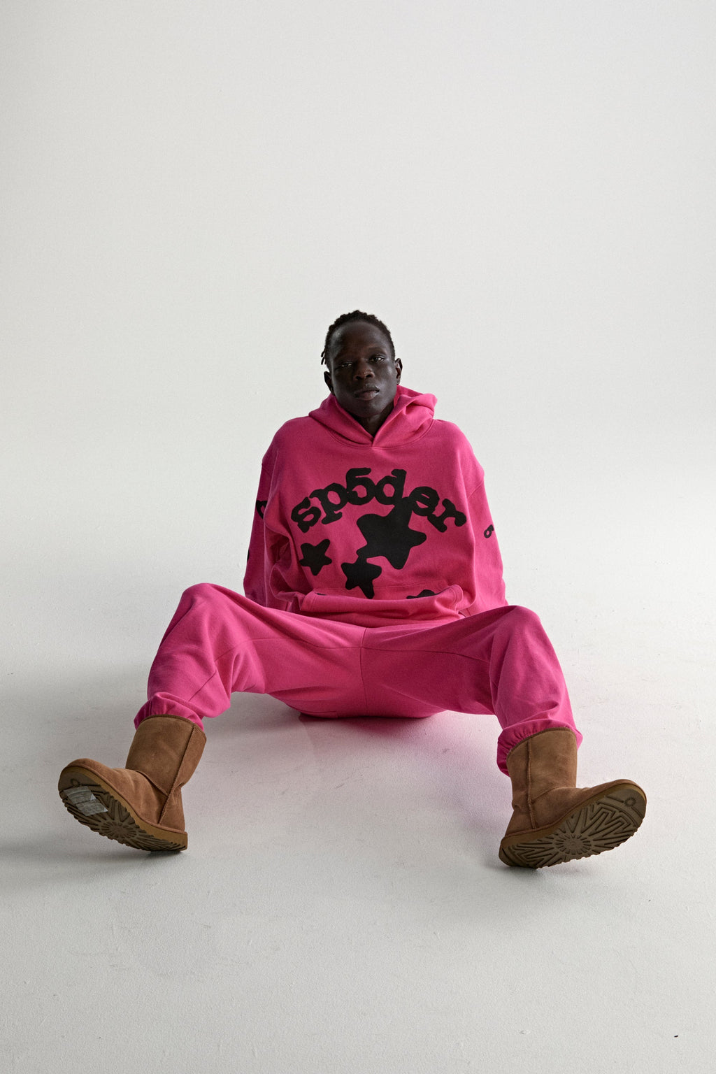 Sp5der Beluga Hoodie - Pink