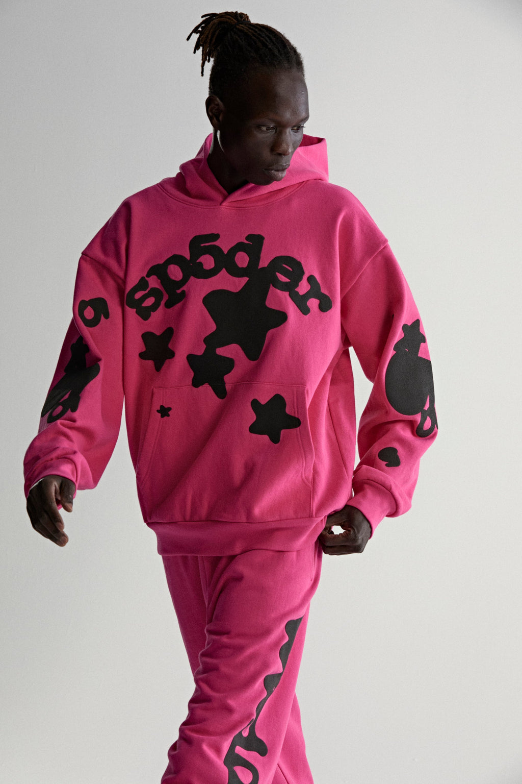 Sp5der Beluga Hoodie - Pink