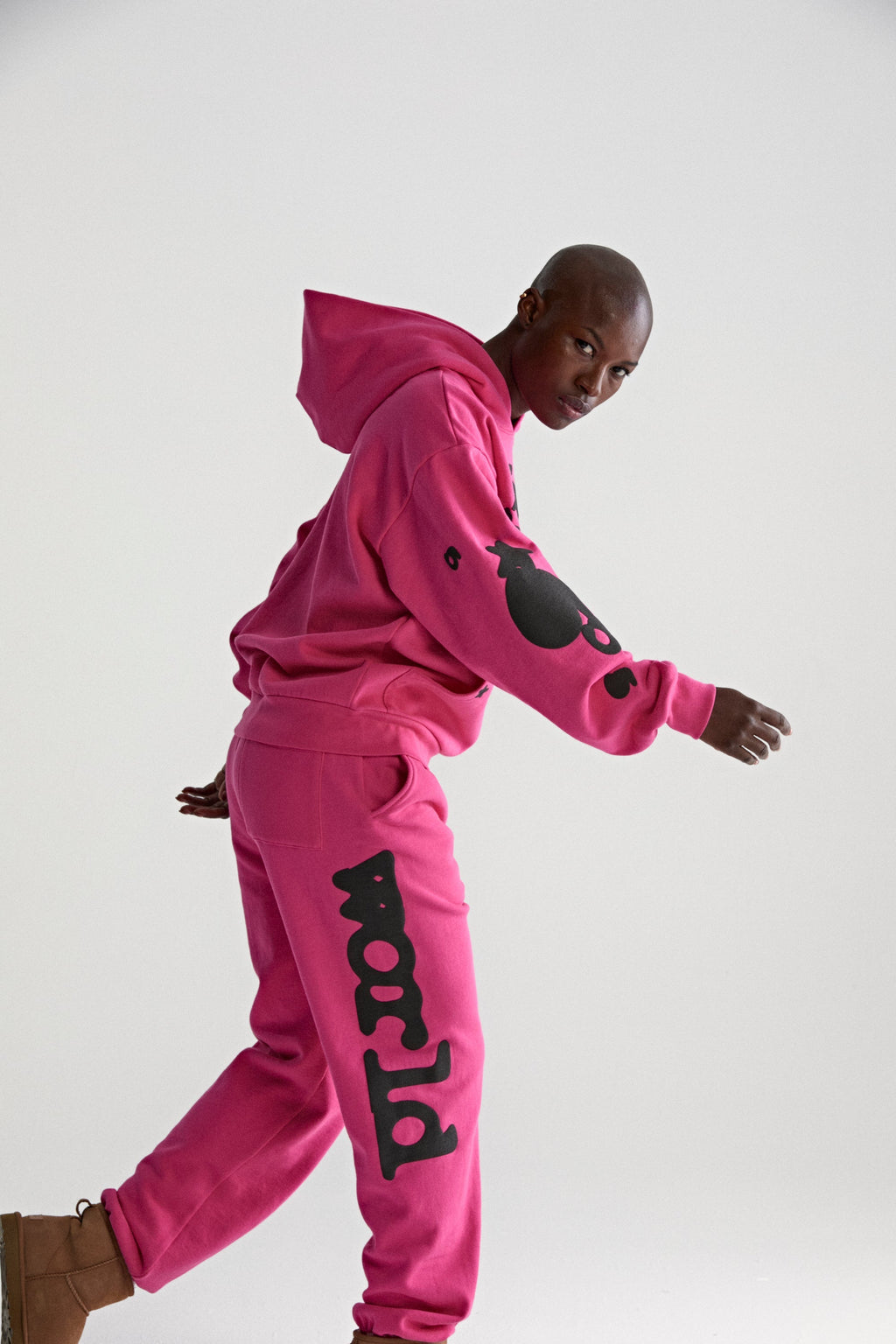 Sp5der Beluga Hoodie - Pink