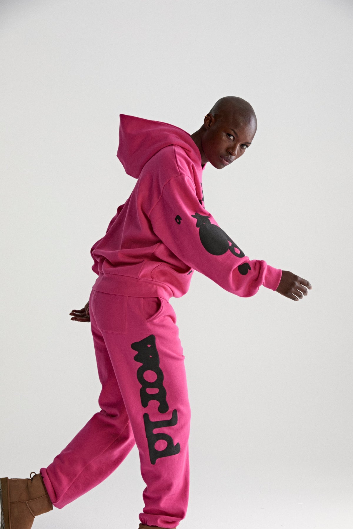 Sp5der Beluga Hoodie - Pink