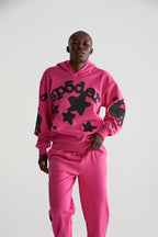 Sp5der Beluga Hoodie - Pink