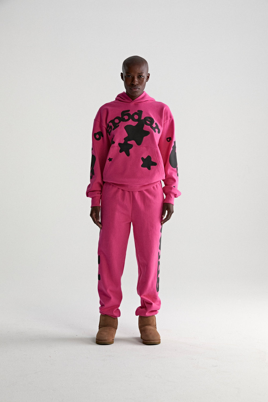 Sp5der Beluga Hoodie - Pink