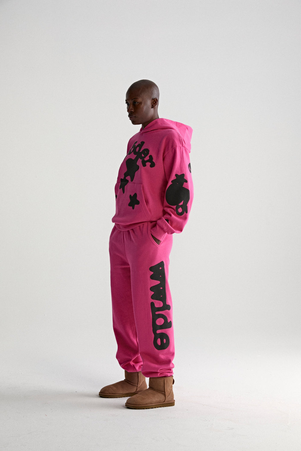 Sp5der Beluga Hoodie - Pink