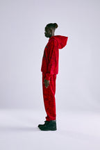 Sp5der Og Tree Camo Hoodie - Red